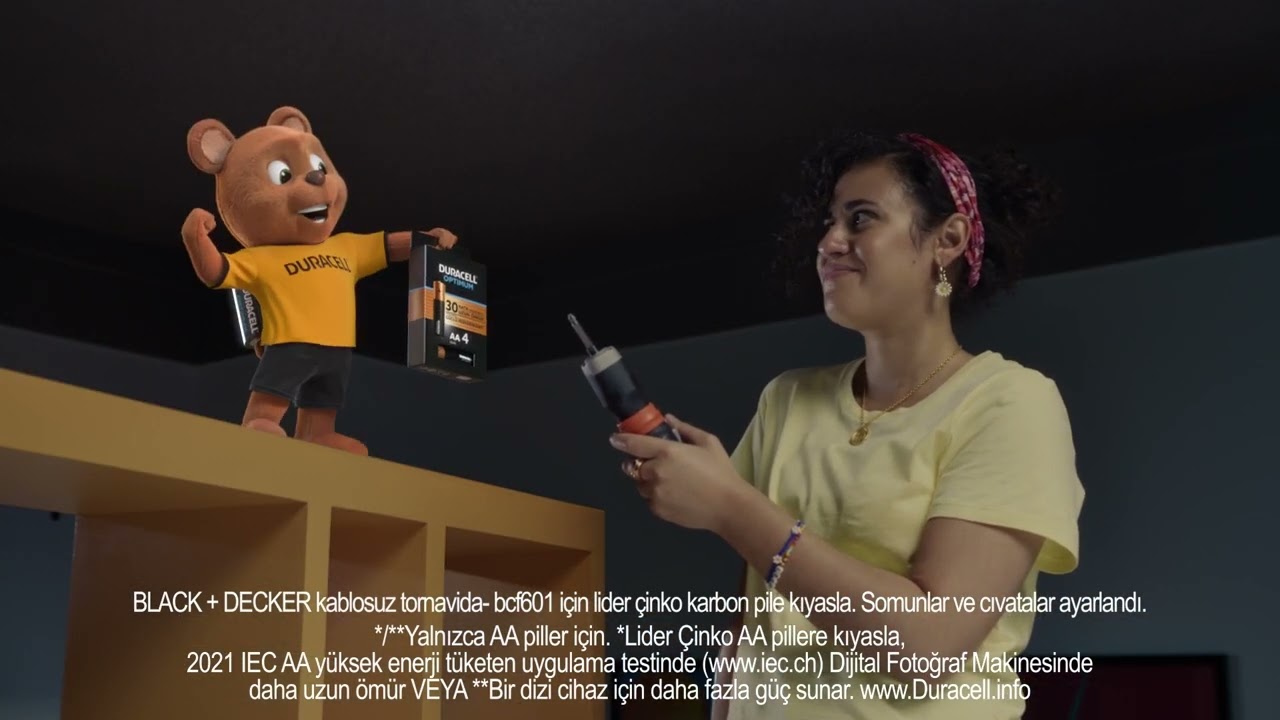 Duracell I Optimum | En Güçlü Ayıcık I 20s