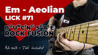 Guitar Lick #71 - Em - Aeolian