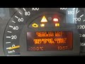 MERCEDES-BENZ W203 Проверка уровня масла в двигателе, Check oil level