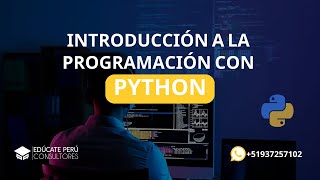 Introducción a la programación con Python - CLASE 2