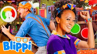 going fast faster blippi s treehouse blippi songs educational