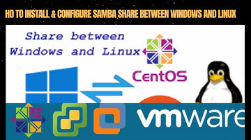 SAMBA share folders Configure Between Windows and Linux