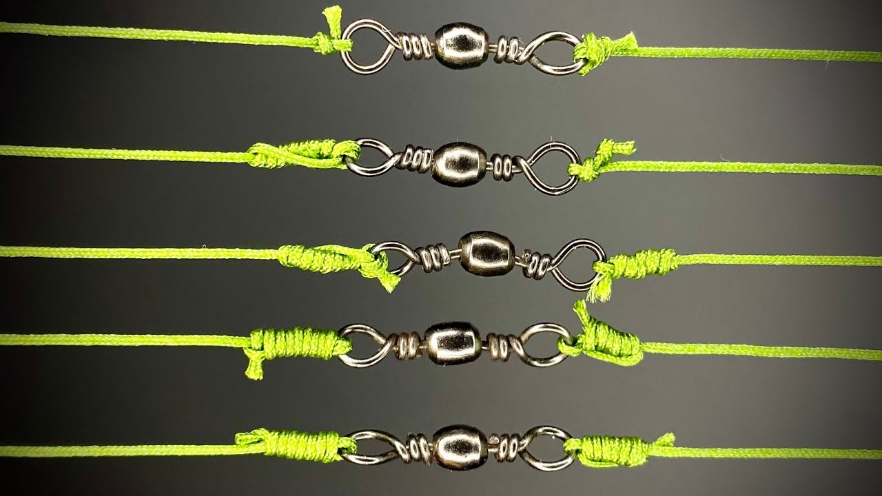 Fishing Knot Skills, Top 10 Fishing Knots For Swivels, Hooks, Lure