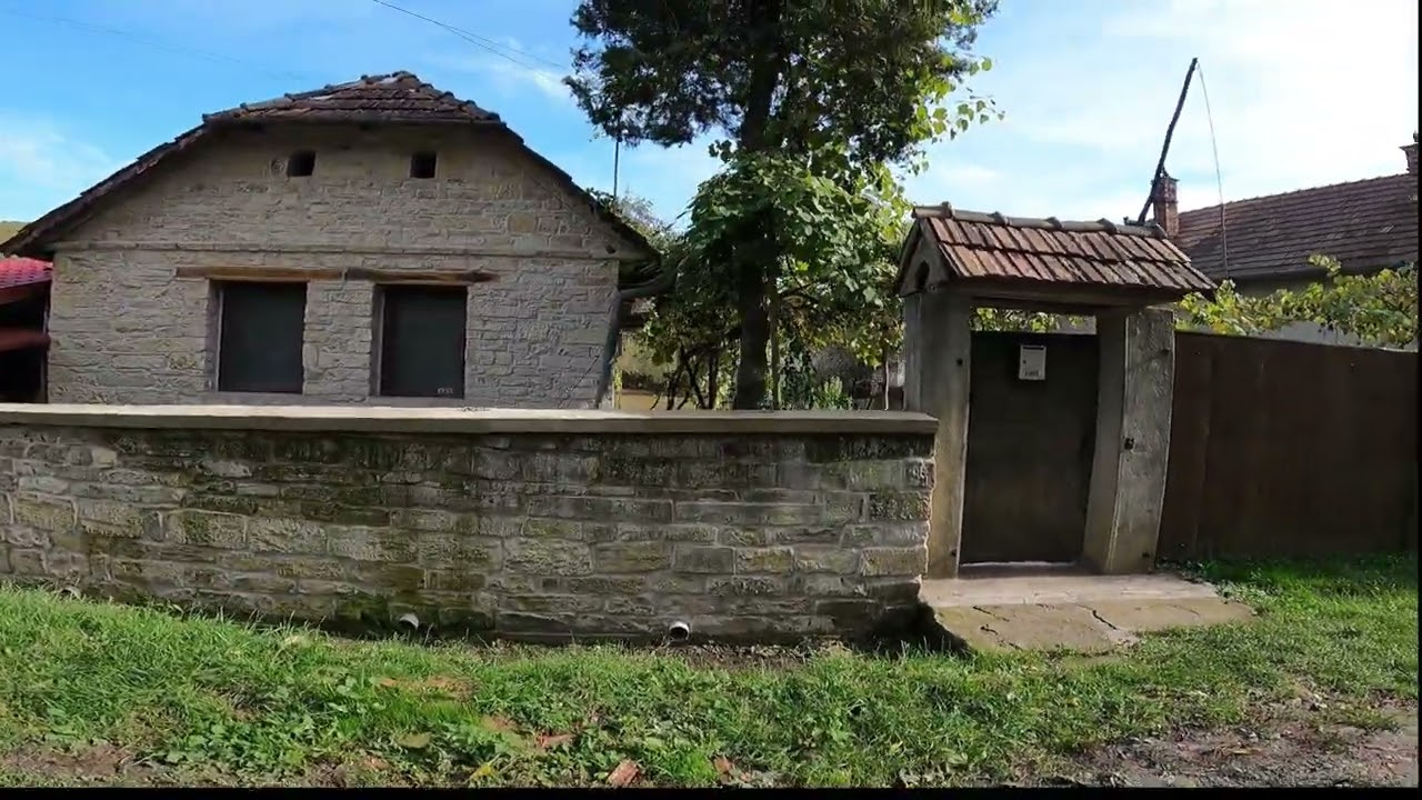 CHIDEA, satul sufletelor calde în CASE de PIATRĂ ! Comuna Vultureni jud Cluj