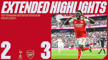 EXTENDED HIGHLIGHTS | Tottenham Hotspur vs Arsenal (2-3) | Saka & Havertz on target | Premier League