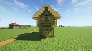 Minecraft Bamboo House #minecraft