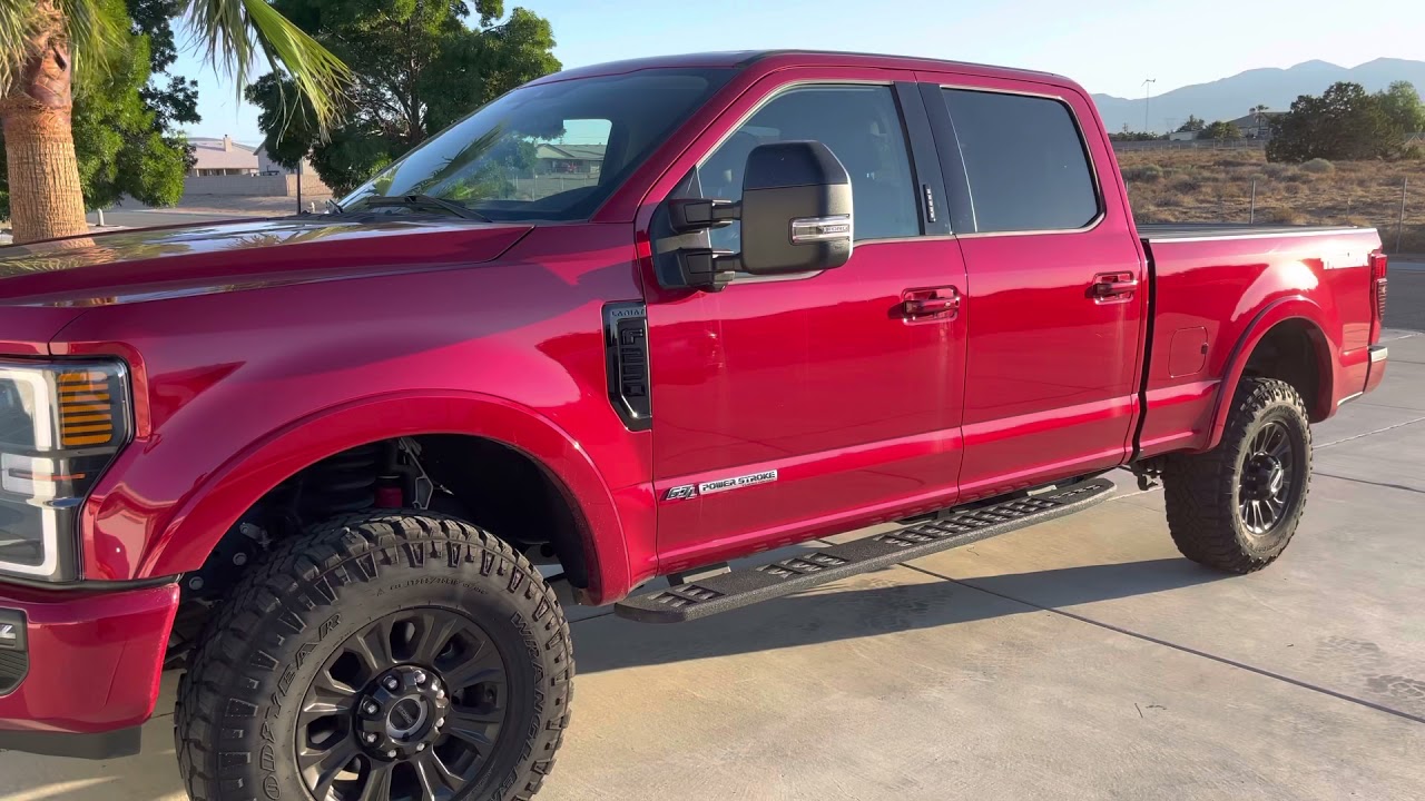 2021 F250 lariat tremor blackout ultimate lariat package 6.7