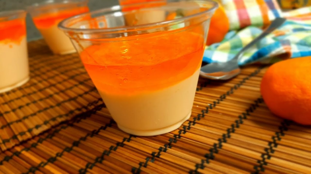 Orange Panna Cotta | Italian Dessert | Orange recipe | How to Make ...