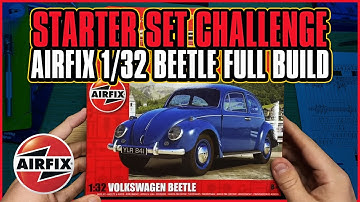 Airfix 1/32 Scale VW Beetle Full Build - Model Minutes