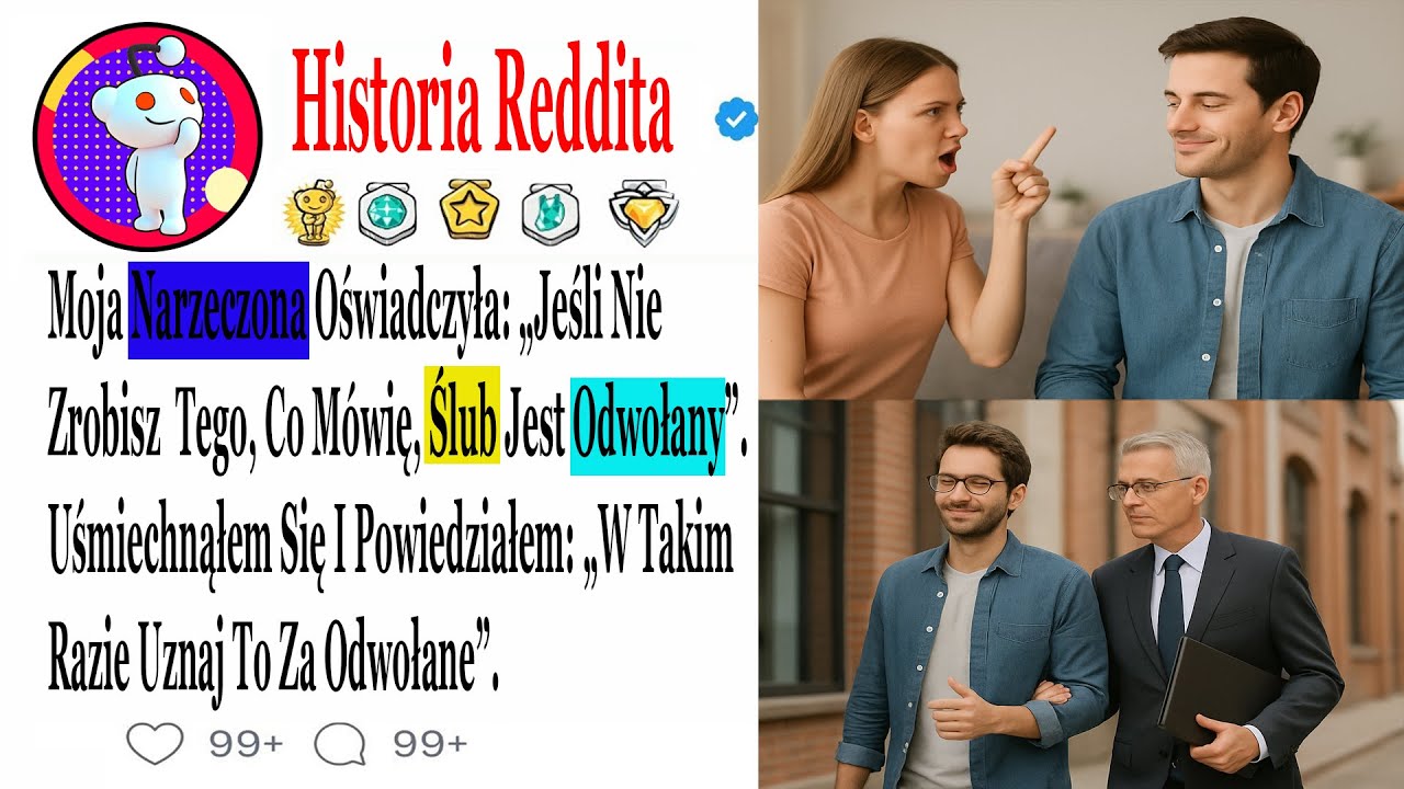 Moja Narzeczona Oświadczyła: „Jeśli Nie Zrobisz Tego, Co Mówię, Ślub Jest Odwołany”. Uśmiechnąłem...