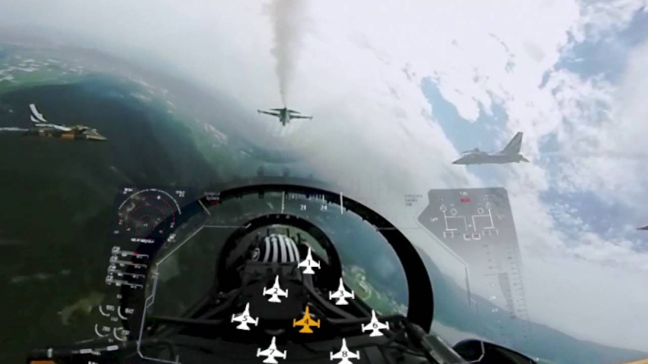 대한민국 공군 특수비행팀 블랙이글스(Black Eagles) VR 영상