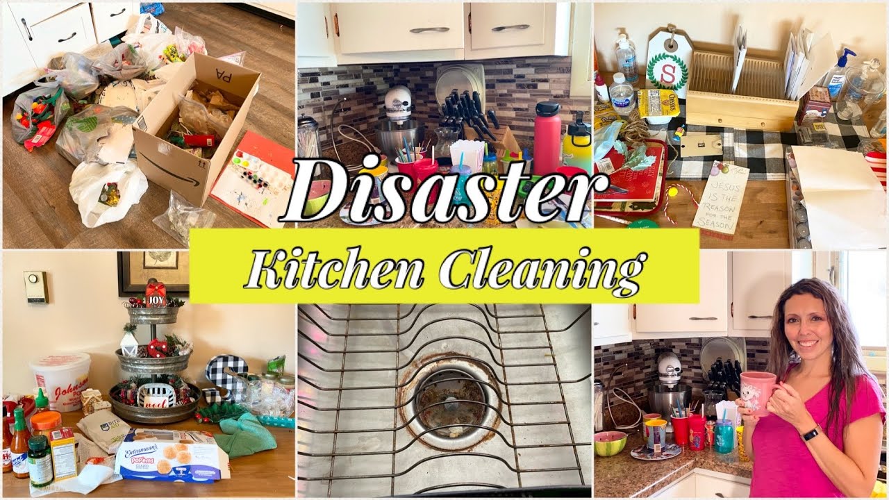 Hoarders ❤️ All I want for Christmas is a Clean Kitchen | Disaster Cleaning Motivation