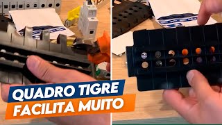 MACETE para FACILITAR a MONTAGEM do QUADRO de DISTRIBUIÇÃO TIGRE