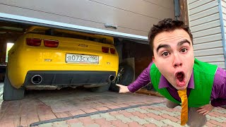 Racer Mr. Joe on Broken Mercedes Benz in Car Service Station VS Repair Kids Video