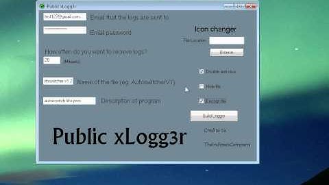 How To Make A Keylogger - Public xLogg3r - FREE - *UNDETECTED*