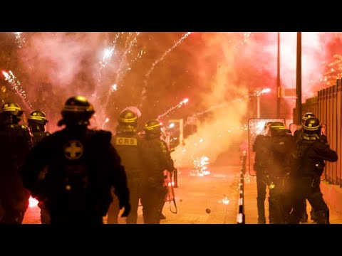 France: rioters hurl fireworks in third night of clashes after French police shot teen dead