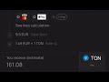 Crypto Arbitrage opportunity: Buying Ton with Credit Card to make 10x profit as a beginner