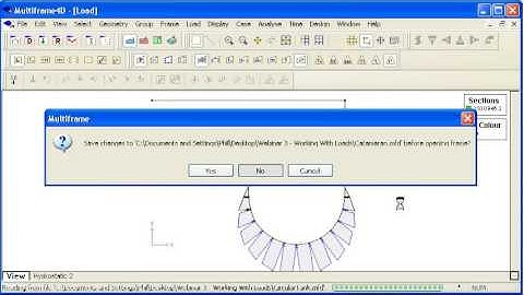 MAXSURF Multiframe - Hydrostatic Loads
