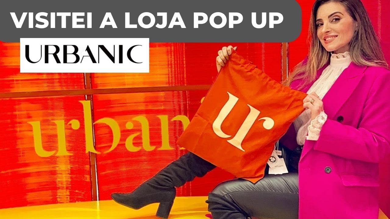 Visitei a loja Pop Up da marca URBANIC este fim de semana na