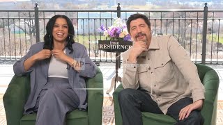 Kylie Minogue won over the stars of 'The Residence' by playing herself in the White House murder mys