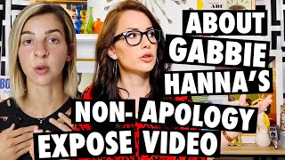 About Gabbie Hanna's Apology (It's An Expose Video) | Rant & History of Scandals Follow-Up Wealth