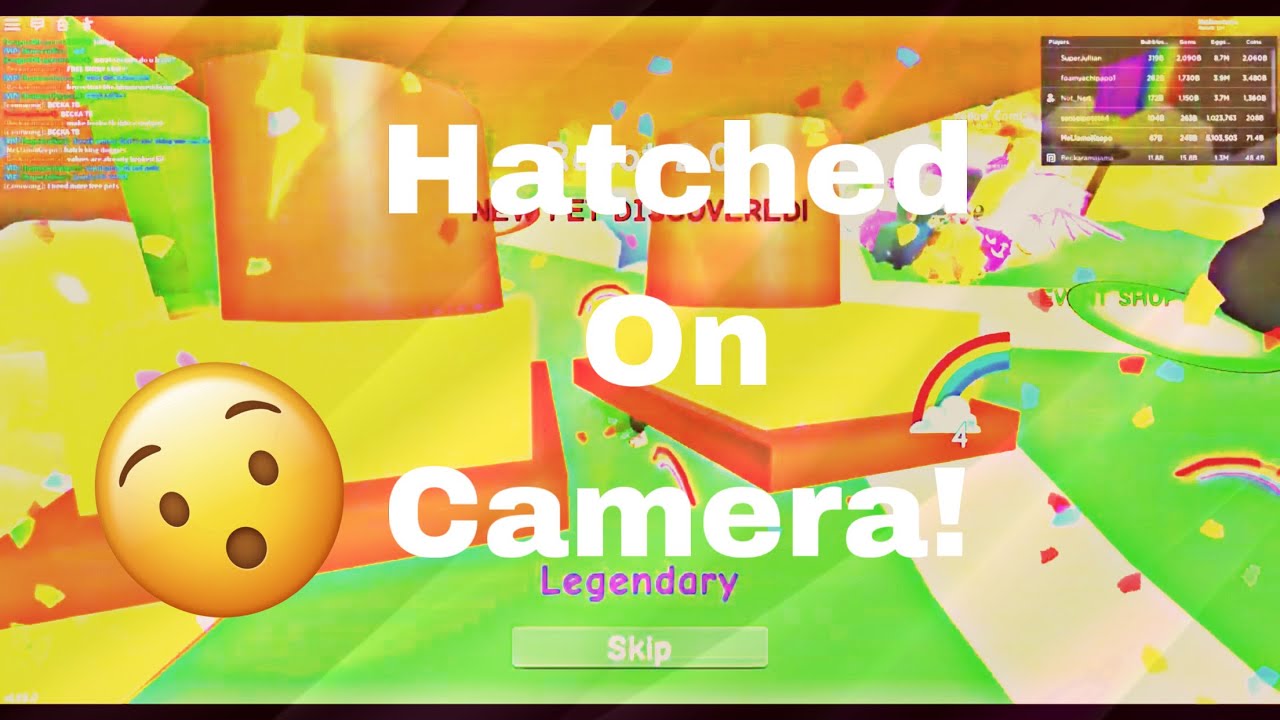 [Real or Fake?] TOP 5 BGS SECRET AND LEGENDARY PETS HATCHED ON CAMERA (Robot 2.0,Leviathan)