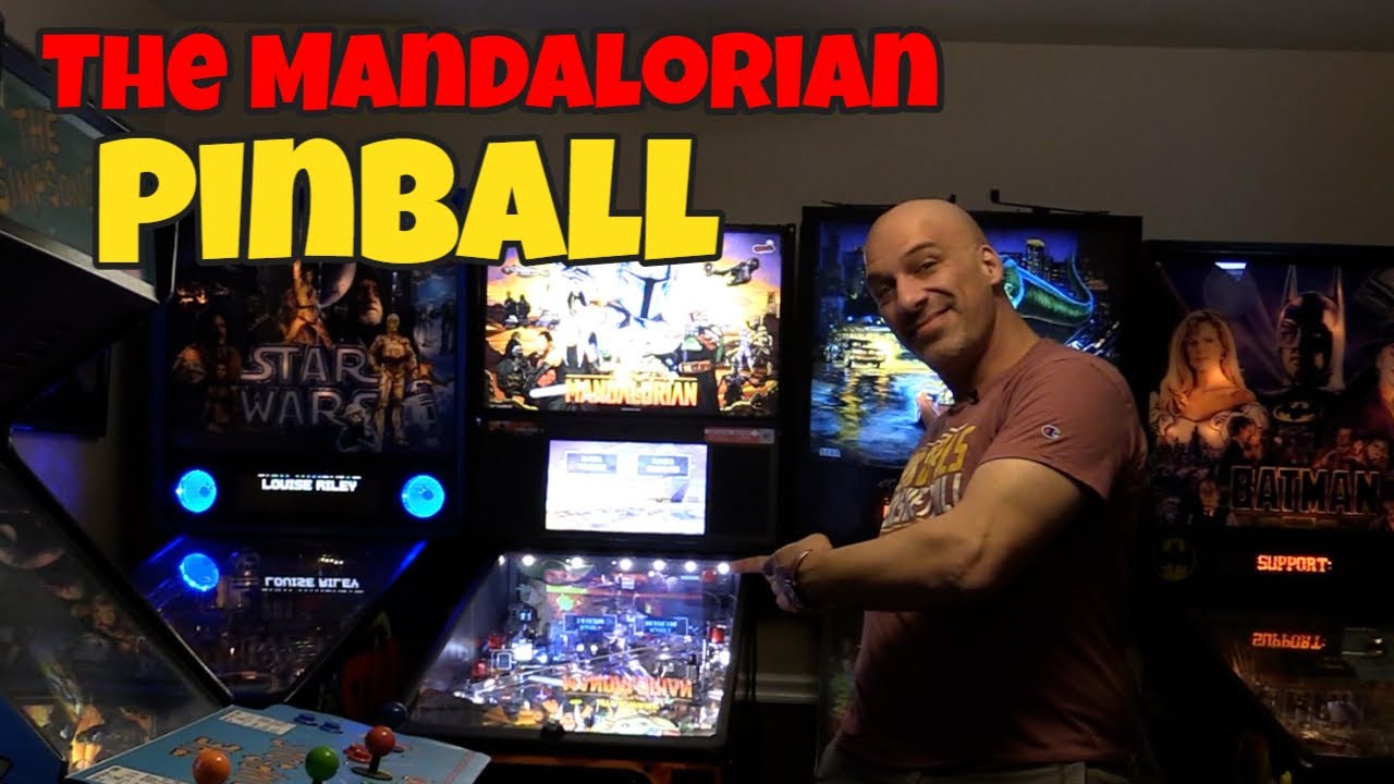 The Mandalorian Pinball Machine is Awesome! - Gamester81
