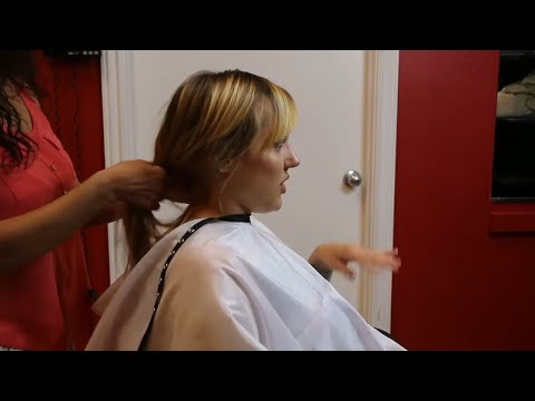 Aly AZ - Pt 2: Long Blonde Hair to Short Pixie!!! (Free Video)