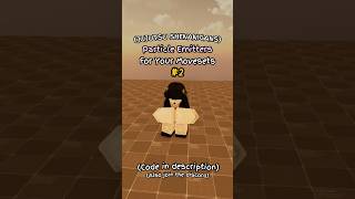 Particle Emitter for your moveset #2 | JJS | Skill Builder | #jujutsushenanigans #roblox Guide