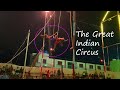 A Big Miss Fall From Big Lady in Indian Circus Show | Circus Stunts