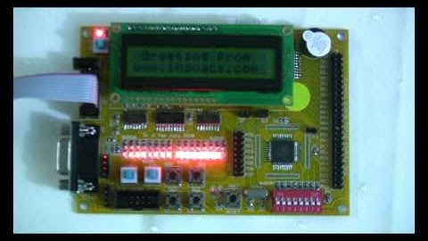 厦门依诺威电子: LCD多重讯息显示演示 (LCD application demo)