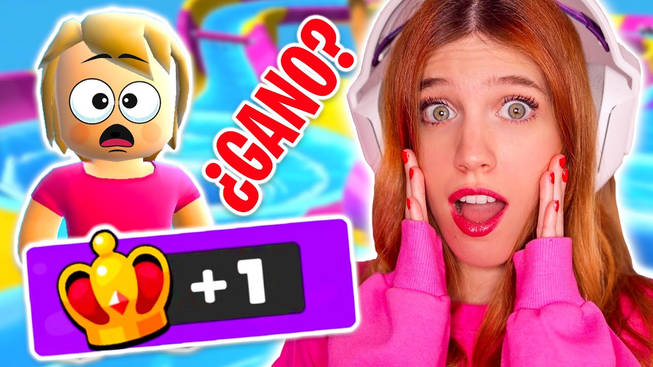 INTENTANDO GANAR MI PRIMERA *CORONA* en STUMBLE GUYS!! | Laia Oli