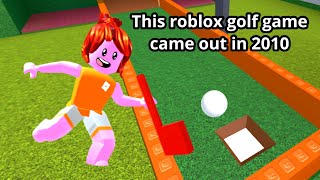 Roblox old roblox mini golf…