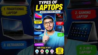 Types of Laptops Explained | Traditional vs Gaming vs Ultrabook vs 2-in-1 vs Chromebook 💻