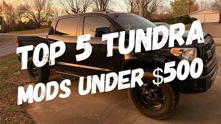 Top 5 Tundra Mods Under $500