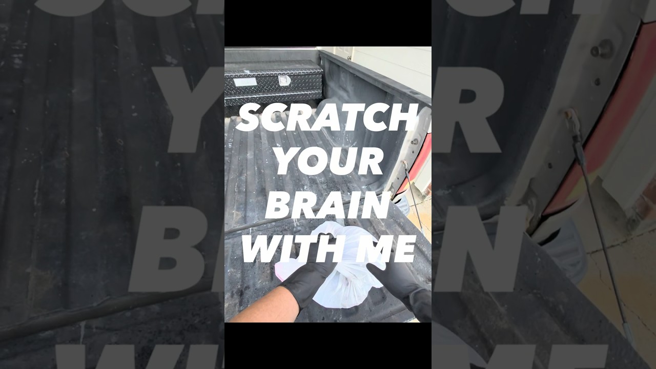 Scratch your brain with me. Aluminum Restoration