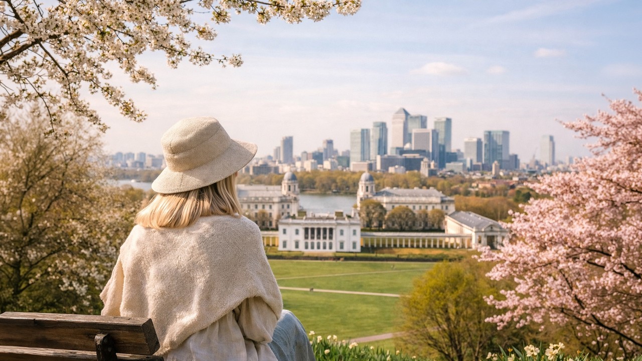 Soft Spring Days in Greenwich | Slow Living in London + Cozy Lemon Fish Recipe
