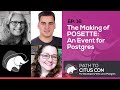 Making POSETTE: An Event for Postgres with Teresa Giacomini &amp; Aaron Wislang | Talking Postgres Ep16