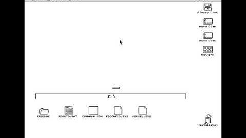 Installing OpenGEM in FreeDOS