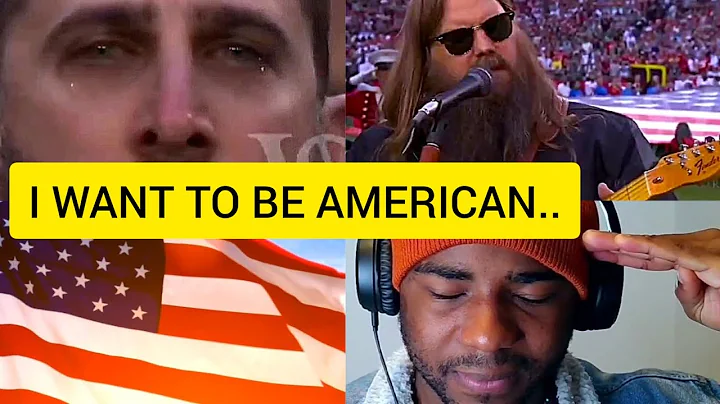BRITISH GUY 🇬🇧 Reacts To CHRIS STAPLETON Super Bowl NATIONAL ANTHEM Performance. GOD BLESS AMERICA !