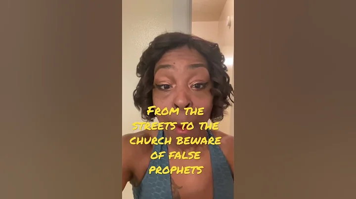 From the streets to the church: Beware of false Prophets