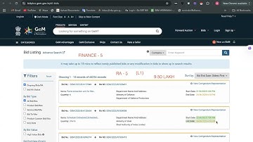 GEM BID INFORMATION I GEM BID PARTICIPATE I GEM TENDER RULES