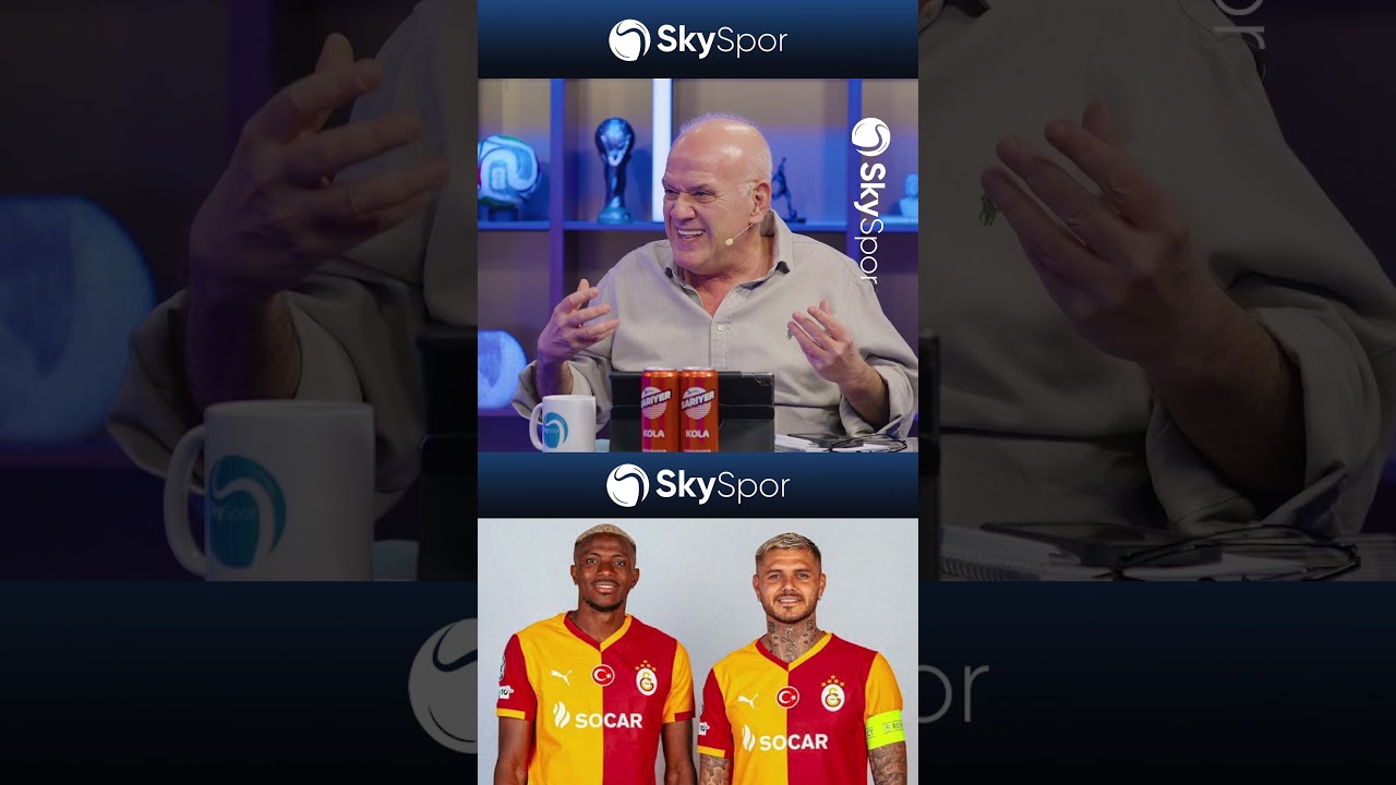 Bir Osimhen - Icardi'ye Bak Bir de Sidiki Cherif'e! | #shorts