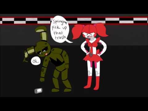 (FNAF SL)pick up dat trash springtrap-- Shgurr