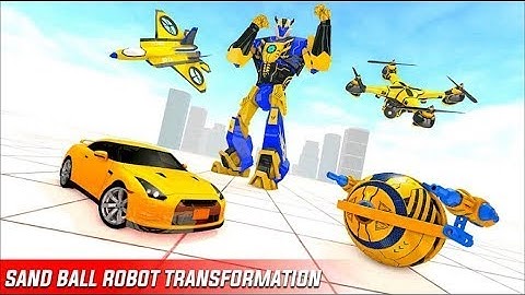 Dragon Formula Car Lion Robot Transformation Game - Android Gameplay