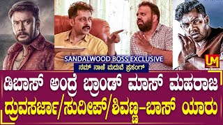 Darshan Druvasarja | Sandalwood Mass Maharaja | Shivanna Sudeep | Sandalwood Boss