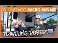 Im Reviewing Traveling Roberts NEWEST Travel Trailer! Minitini II