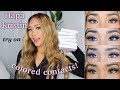 HAPA KRISTIN COLORED CONTACTS TRY ON + REVIEW