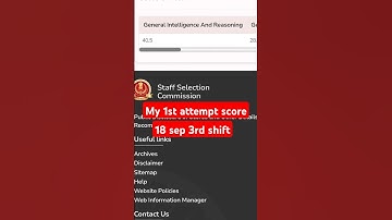 Ssc cgl 2024 prelims score||#shorts #ssccgl2024 #ssccgl2025 #sscscamnews #livemock #money