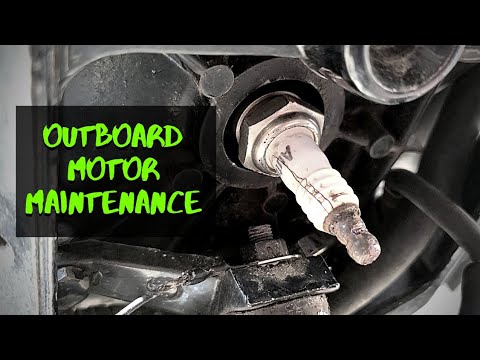 Mercury Outboard Maintenance – DIY – How to Change the Spark Plugs, Lower Unit Oil, and Fuel Filter